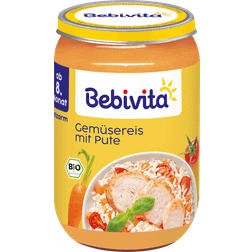 Bebivita Menü Gemüsereis mit Zarter Pute ab Dem 8 Monat 220g 1pak