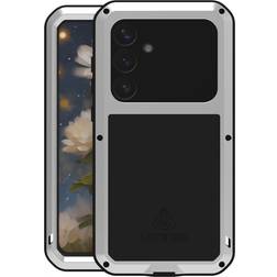 LOVE MEI Samsung Galaxy S25+ Powerful Hybridskal Silver