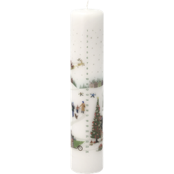 Bastian Vinter Kalenderlys Hvid H25 cm Adventslys