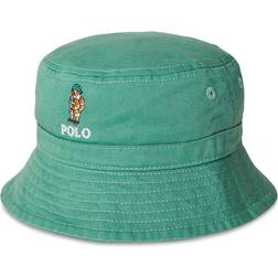 Ralph Lauren Boys' Polo Bear Cotton Twill Bucket Hat - Baby - Green