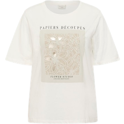 Coffee Curves Fiona T-shirt - Beige