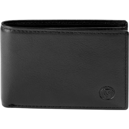 Trendhim Small Leather Wallet - Black