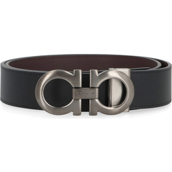 Ferragamo Gancini Reversible Belt - Black