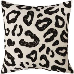 Redlunds Harper Kuddfodral Svart Leopard 45x45 Kuddöverdrag Svart, Beige (45x45cm)