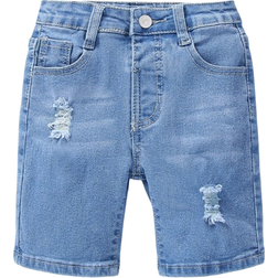 Shein Toddler Boys Ripped Denim Shorts