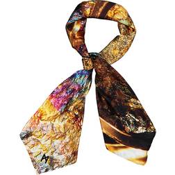 Märta Larsson Bondage Silk Square Scarf - Pyrite