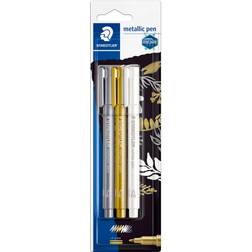 Staedtler Design Journey Metallic Pens 3-pack