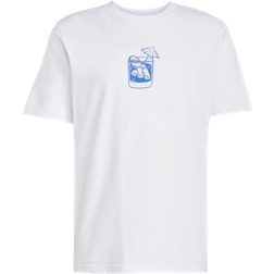 adidas Lounge Drink Graphic T-Shirt Herren - White