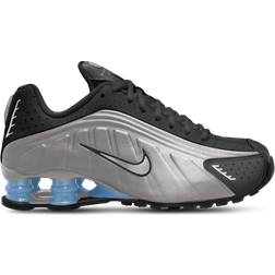 Nike Boys' Big Kids' Shox R Casual Shoes - Metallic Silver/Black