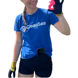 Cleansea T-shirt - Blue