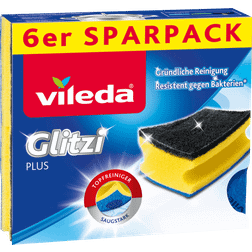 Vileda Glitzi Plus Topfreiniger Schwamm 6er Sparpack