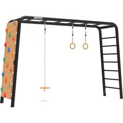 BERG PlayBase Large TL Disc Swing+Rings+Climbing Wall