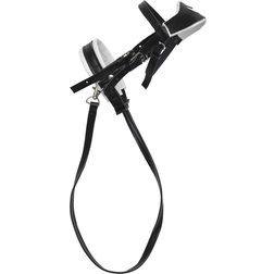Panduro Svart Ergonomisk Bissel Med tøyler til kjepphest og Hobby Horse