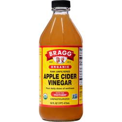 Bragg Organic Raw Unfiltered Apple Cider Vinegar with the 'Mother' 47.3cl 1pack