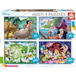 Educa Disney Classics 4 in 1 380 Pieces