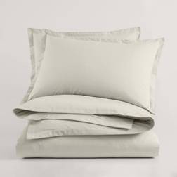 Dunelm Organic Cotton Duvet Cover Natural (220x230cm)