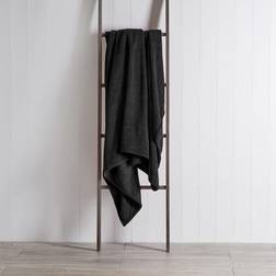 Dunelm Soft Fleece 130cm x 170cm Throw Blanket - Charcoal Blankets Grey (170x130cm)