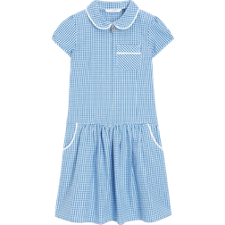 John Lewis Kids' School Gingham A-Line Summer Dress