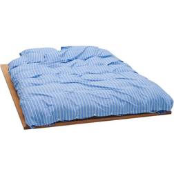 Tekla Percale Stripes Duvet Cover Single 150x210 cm Påslakan