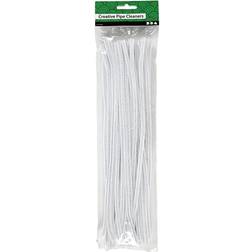 Creativ Company Chenille Wit 30cm 50st