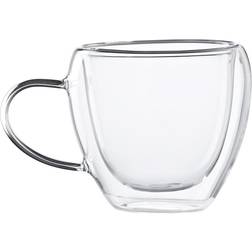 Kop & Kande Dobbeltvægget Glas-Krus 2 Stk 24 cl Kop