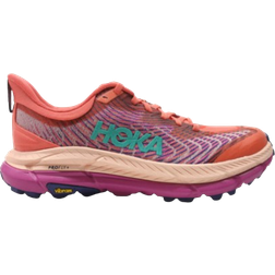 Hoka Mafate Speed 4 Womens Mesh Running Shoes - Pink