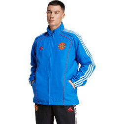 adidas Manchester United Track Top Blue Mens L