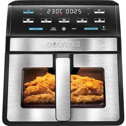 Gourmia digital air fryer 7.6l light
