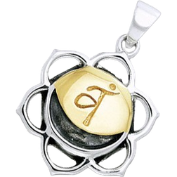 BM Jewels Chakra Pendant - Gold/Silver