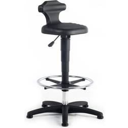 Bimos bimos Operator's chair, for workshops and offices, height adjustment range 510 780 mm, with foot ring Saddle Chair