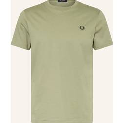 Fred Perry Crew Neck T-Shirt - Olive Mint