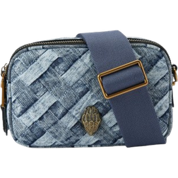 Kurt Geiger Dual Zip Camera Bag - Denim