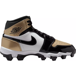 Nike 1 Mid Little Big Kids' Cleats - Metallic Gold/Black/White
