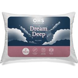 OHS Pack Of 2 Deep Sleep Fiber Pillow