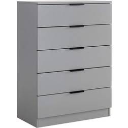 Big Furniture Warehouse Grey Phoenix 5 Chest of Drawer 63x90cm