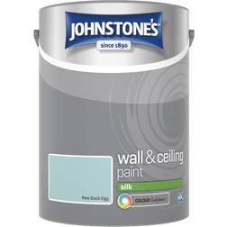 Johnstone's Silk Egg Wall Paint New Duck Egg 5L