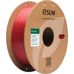 eSUN Fire Engine Red Basic PLA Filament 1.75mm 1 kg