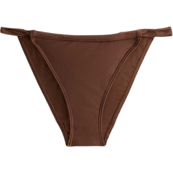 New Look Mix and Match Tanga Bikini Bottoms - Dark Brown