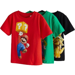 H&M Boys Red 3-pack printed T-shirts 1½-2Y