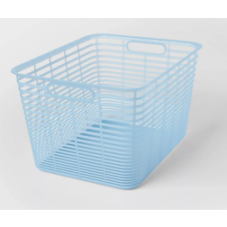 Brightroom Aria Jelly Decorative Large Blue Basket 14.8"