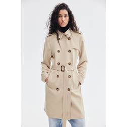 H&M Dubbelknäppt Trenchcoat - Beige