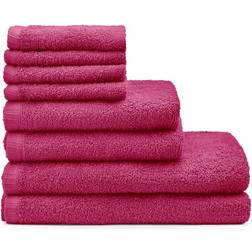 Catherine Lansfield Quick Dry 30X30 Towel Pink (120x70cm)