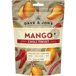 Dave & Jon's Torkad Mango med Chili Twist 100g 100g 1pack