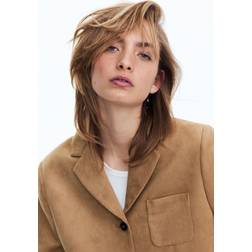 H&M Enkelknäppt Kavaj - Beige