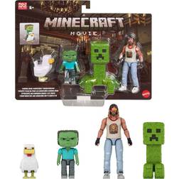 Minecraft Woodland Mansion Throwdown Toy Action Figure Multipack
