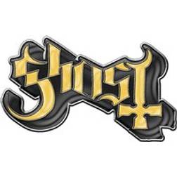 Ghost Classic Band Logo Metal Lapel - Yellow