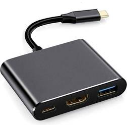 Thunderbolt 3 USB Type C Hub 4K