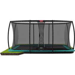 BERG Ultim Champion Flatground 410x250cm + Safety Net DLX XL
