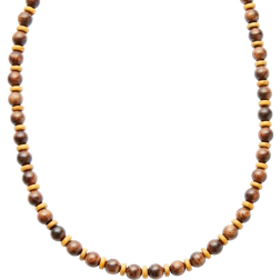 Waykins Watson Bright Wave Necklace - Brown
