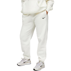 Nike Sportswear Phoenix Fleece Women's High Waisted Oversized Sweatpants - Sail/Black